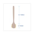 Brushes | Boardwalk BWK4320 20 in. Long Polypropylene Fill Handle Utility Brush - Tan image number 1