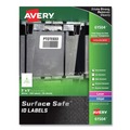 Perforated Roll & Hand Towels | Avery 61504 Surface Safe 3 in. x 5 in. ID Labels - White (200/Box) image number 0