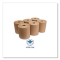 Perforated Roll & Hand Towels | GEN G1825 8 in. x 800 ft. 1 Ply Hardwound Towels - Brown (6/Carton) image number 3