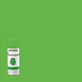 Paint & Paint Supplies | Rust-Oleum 342417 Specialty Fluorescent Spray Paint, Flat Fluorescent Green, 11 oz Aerosol Can, 6/Carton image number 3