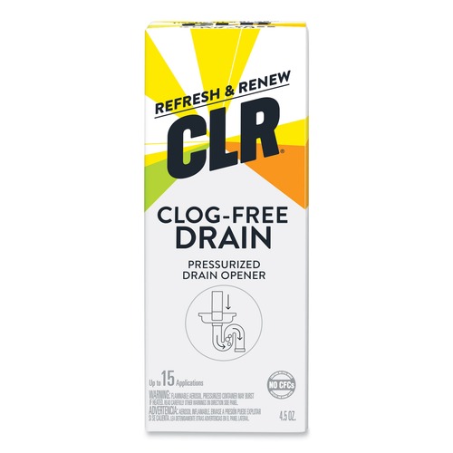 Drain Cleaners | CLR PP6 Clog-Free Drain Cleaner 4.5 Oz Aerosol Spray (6/Carton) image number 0