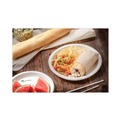 Plates | Pactiv Corp. PSP09EC EarthChoice Pressware 9 in. dia Compostable Dinnerware, Plate - White (450/Carton) image number 4