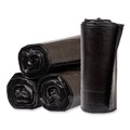 Low-Density Trash Bags | Pitt Plastics PCRL404620K 40 in. x 46 in. 1.7 mil 40 gal. Eco Strong Plus Can Liners - Black (100/Carton) image number 0