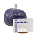 High-Density Trash Bags | Boardwalk Z6640VNKR02 33 in. x 40 in. 33 gal. 16 mic High Density Industrial Can Liners Coreless Rolls - Natural (250/Carton) image number 2