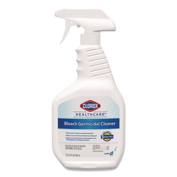 Clorox Healthcare 68970 32 oz. Spray Bottle Bleach Germicidal Cleaner