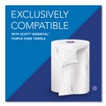 Towel Dispensers | Scott 48858 Essential 12.7 x 9.57 x 15.76 Electronic Hard Roll Towel Dispenser - White (1/Carton) image number 4