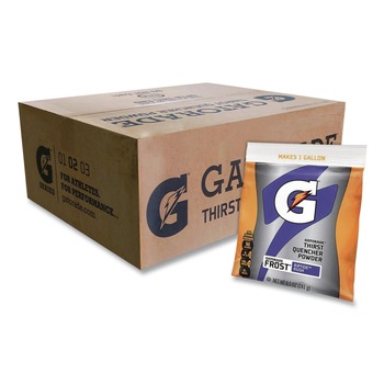  | Gatorade QUA33673 G Series 21 oz. Powder Drink Mix Pouches - Riptide Rush (Carton of 32 Each)
