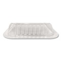 Food Containers & Lids | Handi-Foil 4048DL 8.25 in. x 8.25 in. x 1.5 in. Plastic Dome Lid - Clear (500/Carton) image number 4