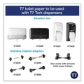 Toilet Tissues | Tork 472884 2-Ply Coreless High Capacity Bath Tissue - White (36/Carton) image number 1