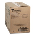 Cup Lids | Pactiv Corp. YLP20CNH EarthChoice 9 - 20 oz. No Straw Slot Cold Cup Lids - Clear (1020/Carton) image number 2