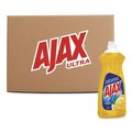 Dishwashing Detergents | Ajax 144673 28 oz. Bottle Dish Detergent - Lemon Scent (9/Carton) image number 1