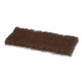 Scouring Pads & Sticks | 3M 8541 4.62 in. x 10 in. Doodlebug Utility Pad - Brown (10/Carton) image number 1