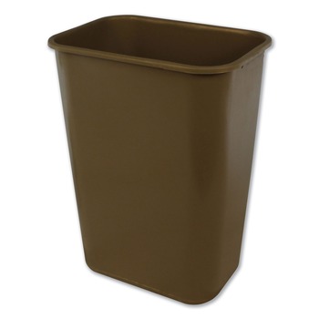 INDOOR WASTE RECEPTACLES | Impact 7703-15 41-Quart Polyethylene Soft-Sided Wastebasket - Beige