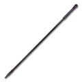Handles & Braces | Carlisle 41225EC03 1 in. Diameter x 48 in. Color Coded Fiberglass Handle - Black image number 0