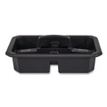 Janitorial & Housekeeping Carts | Rubbermaid Commercial 2202586 Cleaning Caddy Compatible with Full-Size and Compact Housekeeping Carts - Black (6/Carton) image number 0