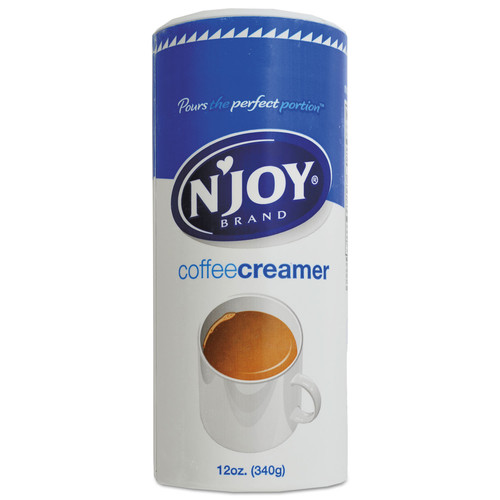 Creamers | N'Joy NJO 94255 12 oz Non-Dairy Coffee Creamer Canister - Original (3/Pack) image number 0