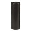 Low-Density Trash Bags | Earthsense Commercial 1507734 40 in. x 46 in. 45-Gallon 2 mil. Linear Low Density Recycled Can Liners - Black (100/Carton) image number 3