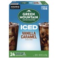 Coffee - Caffeinated | Green Mountain Coffee 5000359623 Brew Over Ice Coffee K-Cups - Vanilla Caramel (24/Box) image number 0