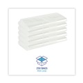 Resealable Bags | Boardwalk BWK1GALBAG 1 Gallon, 10.56 in. x 11 in. LDPE Reclosable Food Storage Bags - Clear (250/Box) image number 4