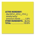 Cleaning Cloths & Wipes | LYSOL Brand 19200-81700 7 in. x 7.5 in. 1-Ply Dual Action Disinfecting Wipes - Citrus, White/Purple (6 Canisters/Carton) image number 3