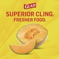 Films | Glad 00020 200 sq. ft. Cling'N Seal Plastic Food Wrap image number 3