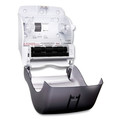 Towel Dispensers | San Jamar T8400TBK 11.88 in. x 9.1 in. x 14.4 in. Smart Essence Electronic Roll Towel Dispenser - Black image number 3