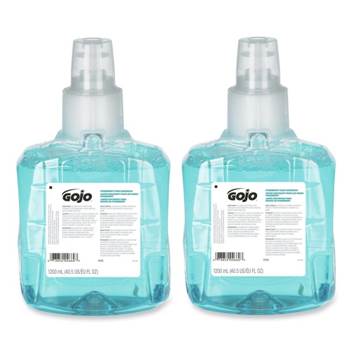Soap Refills | GOJO Industries 1916-02 12000 ml Pomeberry Foam Handwash Refill - Pomegranate (2/Carton) image number 0