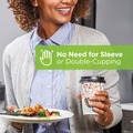 Cups | Dixie 5320CD PerfecTouch 20 oz.Paper Hot Cups - Coffee Haze Design (25/Sleeve, 20 Sleeves/Carton) image number 6