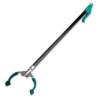 EXTENSION POLES AND HANDLES | Unger NN400 18 in. Nifty Nabber Extension Arm with Claw - Black/Green