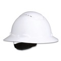 Head & Face Protection | 3M H-801SFV-UV H-800 SecureFit H-Series 4-Point Pressure Diffusion Ratchet Suspension Vented Hat with UV Indicator - White image number 0