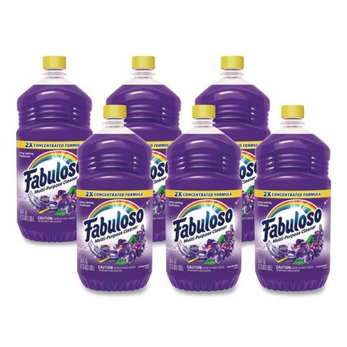 All Purpose Cleaners & Degreasers | Fabuloso 153041 56 oz Multi-Use Cleaner - Lavender Scent (6/Carton) image number 0