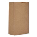Grocery Bags | Ross & Wallace Paper Products 130302500PK/BL 4.13 in. x 2.63 in. x 7.88 in. #2 Size Extra-Heavy-Duty Grocery Paper Bags - Kraft (500/Bundle) image number 0