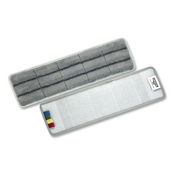 Unger UNGCLMFP OmniClean 16 in. Microfiber Pads - Gray (5/Pack)