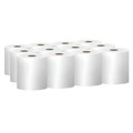 Perforated Roll & Hand Towels | Scott 01052 8 in. x 800 ft. 1.5 in. Core 1-Ply Essential 100% Recycled Fiber Hard Roll Towel - White (12 Rolls/Carton) image number 0