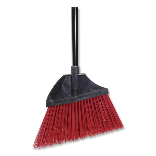 Brooms | Nexstep Commercial Products 91284 MaxiPlus Angle Broom, 56-in Overall Length, Red/Black image number 0