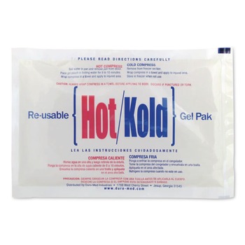 PhysiciansCare by First Aid Only 13462 8.63 in. x 8.63 in. Reusable Hot/Cold Pack - White
