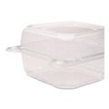Perforated Roll & Hand Towels | Karat FP-HC66PET-1C PET Plastic Hinged Container 6 x 6 x 3.3 Clear Plastic (500/Carton) image number 3