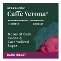 Coffee - Caffeinated | Starbucks 12434951 Coffee K-Cups Pack - Caffe Verona (24/Box) image number 1