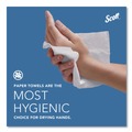 Perforated Roll & Hand Towels | Scott 01510 10.13 in. x 13.15 in. 1-Ply Essential C-Fold Towels - White (12 Packs/Carton) image number 6