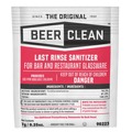 Glassware Cleaners | Diversey Care 90223 Beer Clean 0.25 oz. Packet Powder Last Rinse Glass Sanitizer (100/Carton) image number 1