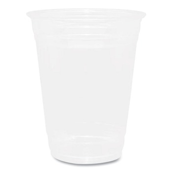 BEVERAGEWARE | Karat C-KC16 16 oz. PET Plastic Cups - Clear (1000/Carton)