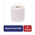 Perforated Roll & Hand Towels | Tork 7171050 7.5 in. x 10 in.1-Ply Advanced Notched Hand Towel Roll - White (6 Rolls/Carton) image number 2