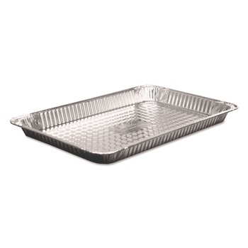 RESTAURANT EQUIPMENT | Handi-Foil HFA 402170 12.19 in. x 20.75 in. x 1.63 in. Aluminum Steam Table Pans (50/Carton)