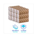 Perforated Roll & Hand Towels | Boardwalk 8128 C-Fold Paper Towels - White (12/Carton) image number 4