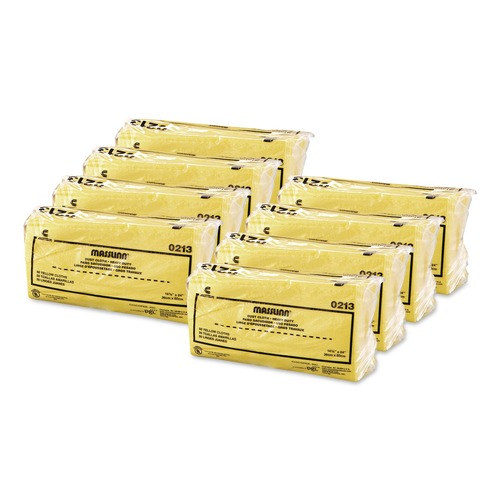 Cleaning Cloths & Wipes | Chix 213 24 in. x 16 in. Masslinn Dust Cloths - Yellow (50/Pack, 8 Packs/Carton) image number 0