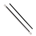 Straws/Stems/Sticks | Karat C9035 9 in. Jumbo Straws - Black (2000/Carton) image number 1