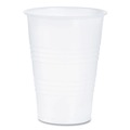 Cups | Dart Y10 10 oz. High-Impact Polystyrene Cold Cups - Translucent (25 Sleeves/Carton) image number 1