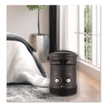 Facility Heaters | Alera HEFF360B 750W 8 in. x 8 in. x 12 in. 360-Degree Circular Fan Forced Heater - Black image number 2