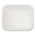 Janitorial Boxes & Bins | Rubbermaid 2951ARWHTCT Microban 14.5 in. x 12.5 in. x 5.7 in. 4.5 Gallon Dishpan - White (6/Carton) image number 1
