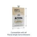 Coffee - Caffeinated | FLAVIA 48721 Alterra French Vanilla Coffee Freshpack (40/Carton) image number 4